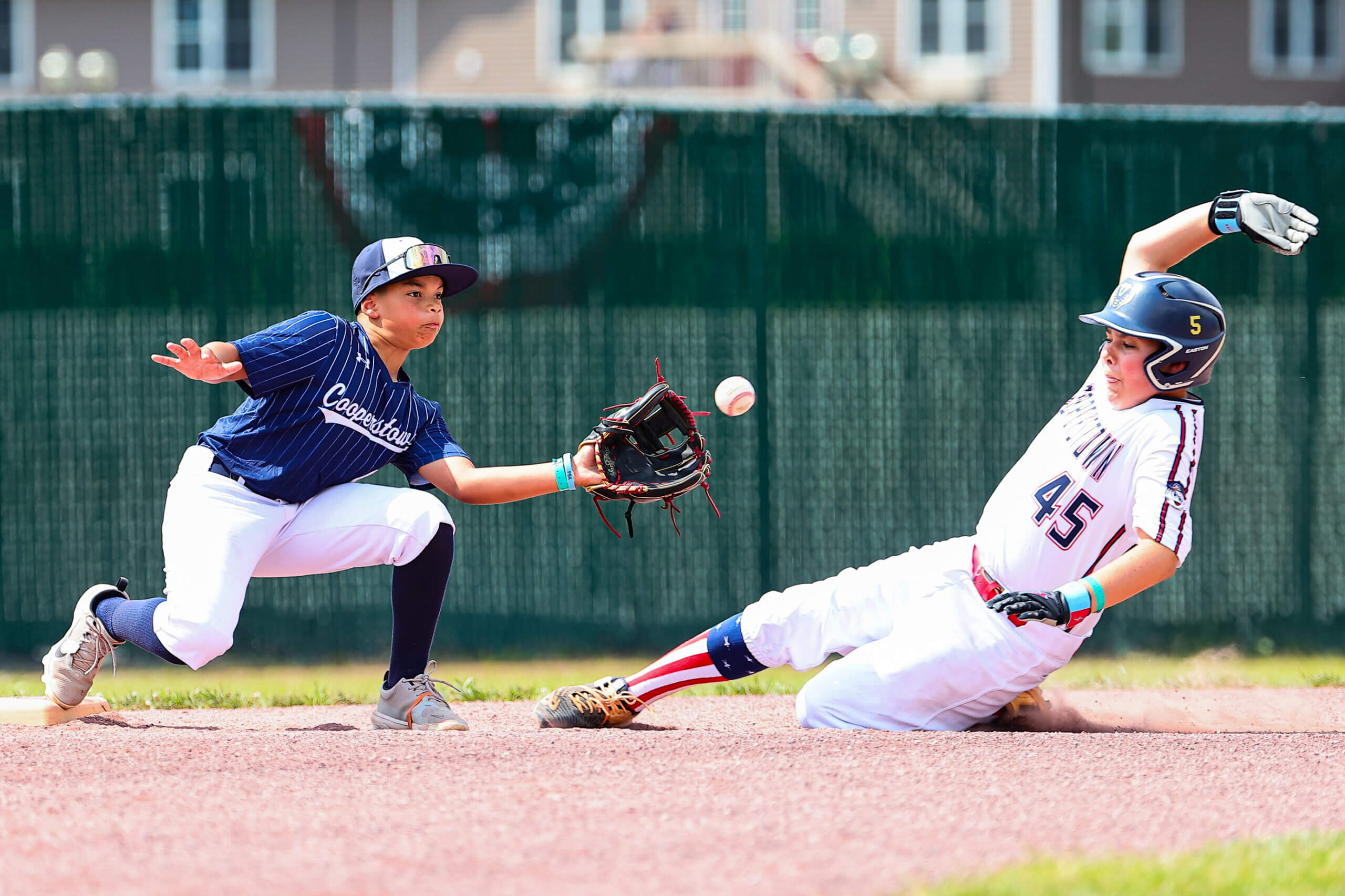 Cooperstown All Star Village Media baseball team. Cooperstown photos